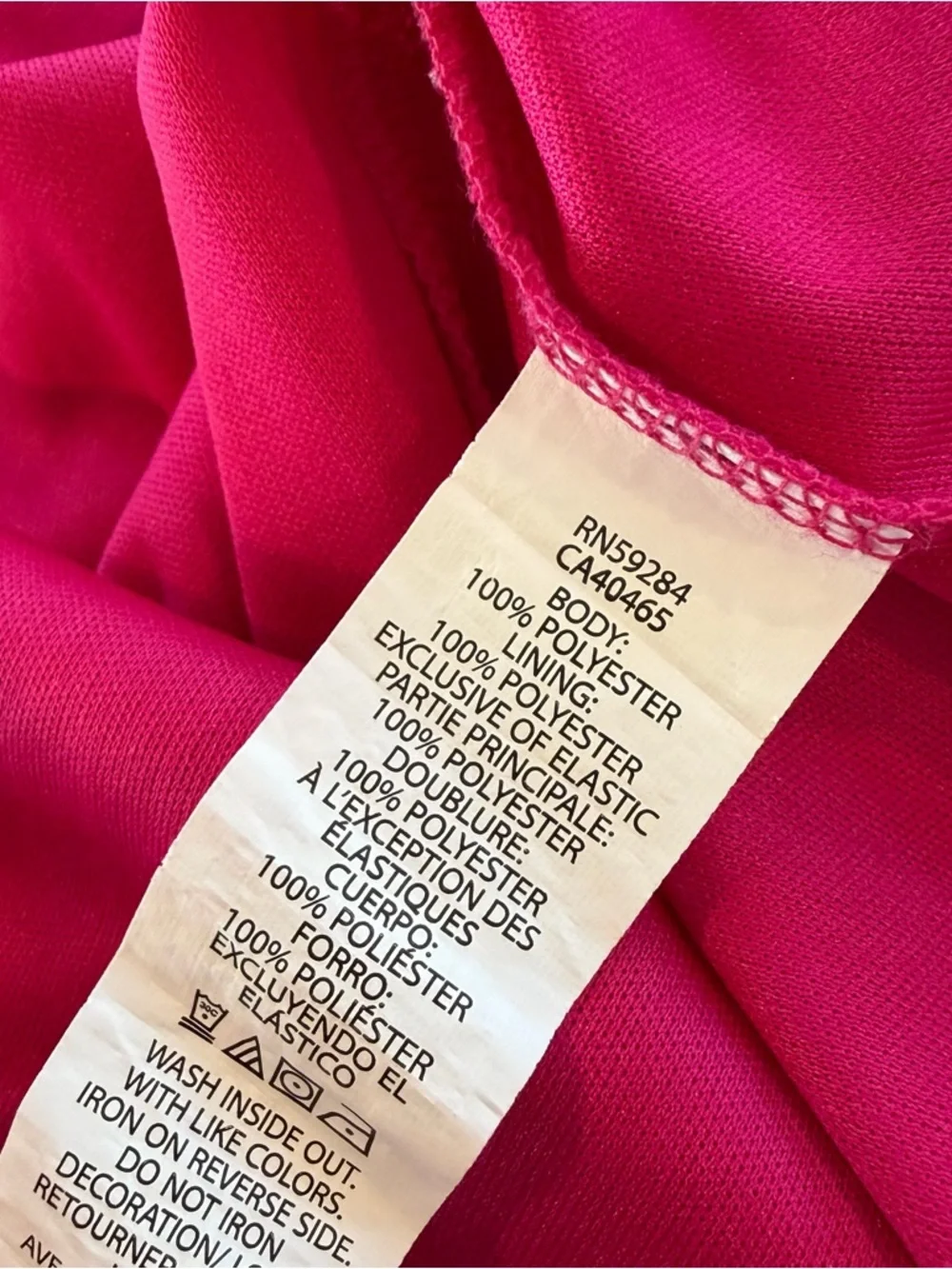 The children’s place Fuchsia Floral Smocked Sundress 2T lined - Picture 7 of 7